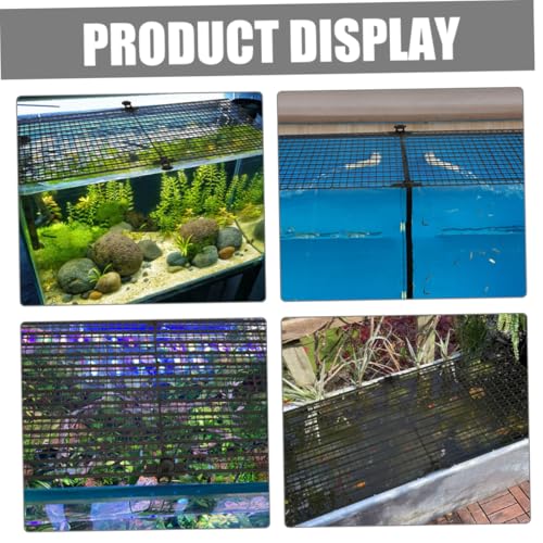 Toddmomy 1set Aquarium Divider of Panels for Fish Tank Isolation Boards Cups Prevents Fish Jumping Reusable