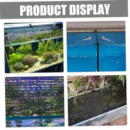 Toddmomy 1set Aquarium Divider of Panels for Fish Tank Isolation Boards Cups Prevents Fish Jumping Reusable