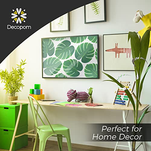 Palm Leaves Artificial Tropical Monstera 36Pack 6 Kinds Large Small Green Fake Palm Leaf with Stems - style: 36 Pack