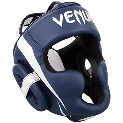 Venum Elite Headgear - color: White/Gold