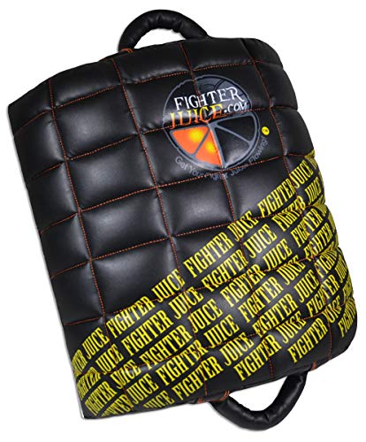Muay Thai Low/Leg Kick Pads - Geltech Curved for Muay Thai, MMA, Kickboxing - style: FightersJuice Cushioned