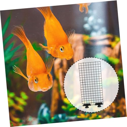 4sets Aquarium Divider with Plastic Grate Isolation Board for Fish Tank Easy Installation Sturdy Crate Diffuser Grid Panel Bottom Tray for Multiple Species
