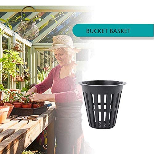 50PCS 2 Inch Garden Slotted Mesh Net Cups, Round Heavy Duty Net Cups Pots for, Hydroponics Slotted Mesh - size: 2 inch Net Pots - 50 pack