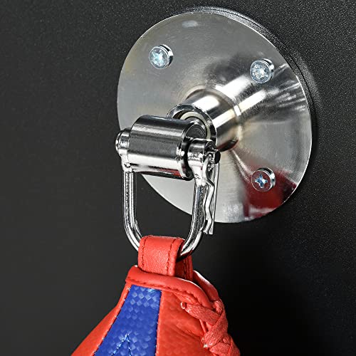 Soozier Adjustable Speed Bag Platform with 360-Degree Swivel 10'' Speedbag