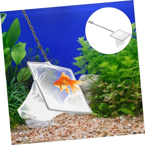Fish Net Aquarium Net Fine Mesh for Catching Fish Shrimp Small Netting Fish Tank Tool