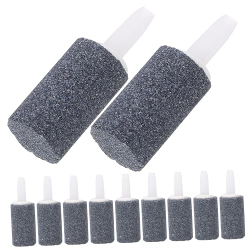 UPKOCH 50Pcs Aquarium Air Stones Oxygen Diffuser for Fish Tank Optimal Bubble Release for Hydroponics Freshwater Saltwater Environments Durable Aeration Accessory