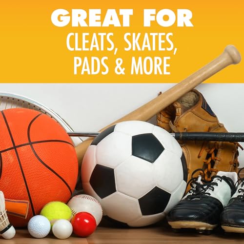 Arm & Hammer Odor Defense Sport Gear & Shoe Refresher Spray, 6.7 oz | Heavy-duty odor defense spray for sports gear, shoes, gym bags, boxing gloves, hockey equipment and football pads - size: 6.7 Ounce (Pack of 1)