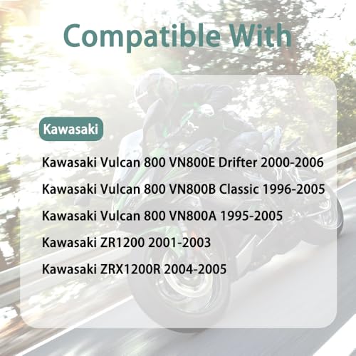Fuel Vavle Petcock 51023-1260 Shut Off Gas Tank Switch Fits For Kawasaki Vulcan 800 VN800E VN800B VN800A 1995-2006 ZR1200 2001-2003 ZRX1200R 2004-2005