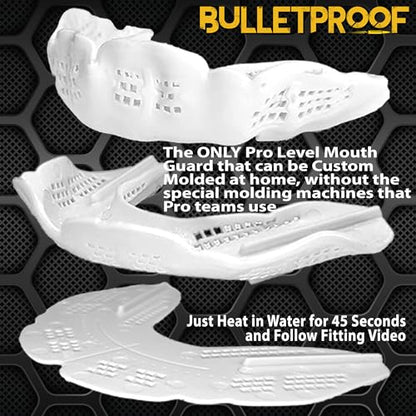 Bulletproof Youth Mouth Guard: Thinnest Most Breathable Kids Mouthguard! - color: Hawaiian Sun, size: YOUTH