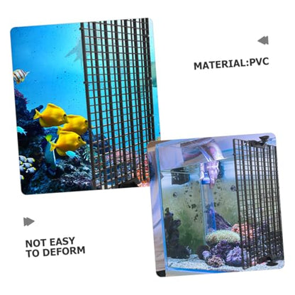 Hemoton 1set Fish Tank Divider Isolation Board Aquarium Separation Screens for Fish Panels Cups Water Design Easy Installation