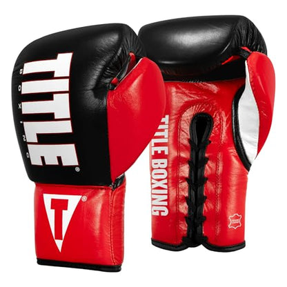 TITLE Boxing Pro Style Youth Lace Training Gloves: Youth Boxing Gloves, Boxing Gloves for Kids, Boxing Gloves Kids, Boxing Training Gloves, Boxing Equipment