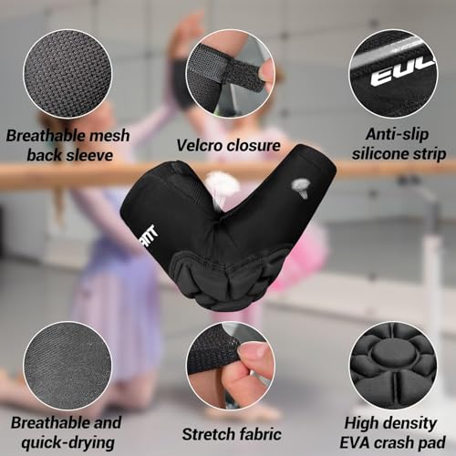 Soft Elbow and Knee Pads for Kids,Thicken Protect Elbow Knee Pad,L | Breathable & Lightweight Compression Elbow and Knee Pad Guards,Sports Gear for Baseball Football Volleyball Wrestling Cycling - size: Kids Suit L(Elbow L+Knee L)