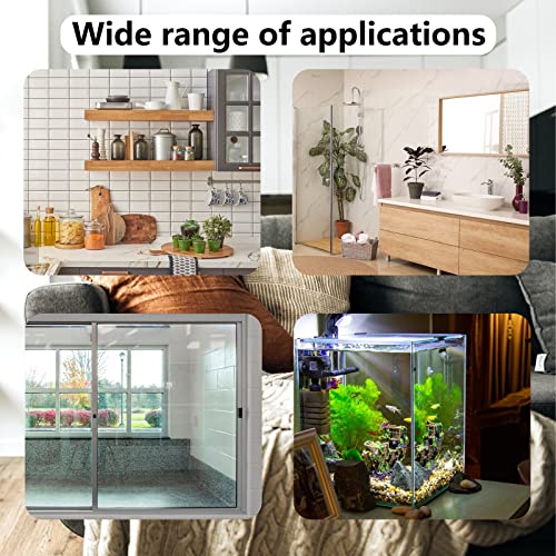AccEncy Suction Cup 1'' Glass Suction Pads Clear PVC Sucker Pads Small Holder for Bathroom Wall Door Glass Window Car Shade (100pcs)