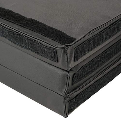 Sunny Health & Fitness Durable Multi-Use Floor Mats for Home, Gym & Play | Exercise Floor Mat, Cushioned Support, Connect Multiple Mats, Easy-Clean Surface, Home Gym, Playroom, Floor Protection - style: 6 FT x 3 FT