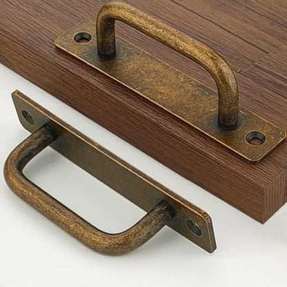 12 Pack 4 1/4 Inch 108 mm Copper Cabinet Handles Aluminum Cabinet Pulls Drawer Pulls - color: Copper, size: 4 1/4 Inch