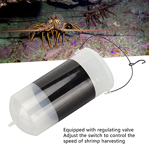 Brine Shrimp Hatchery Kit, Efficient Convenient Brine Shrimp Eggs Incubator Reusable Automatic with Regulating Valve for Shrimp Hatching