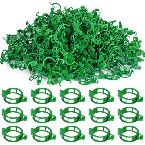 100PCS Green Plant Support Clips, Tomato Clips, Garden Clips, Trellis Clips, Vine Clips for Climbing Plants to Prevent Tomatoes from Pinching or Falling Off - color: Green 100pcs