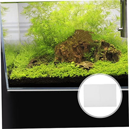 Totority Shockproof Fish Tank Pad Thick Cushioning Mat for Aquariums White Base for Heat Preservation and Absorption