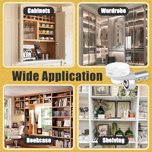 100 Pcs 1/5 Inch 5mm Shelf Pins - Cabinet Shelf Pegs with Silicone Suction Cups, Heavy Duty Shelf Pins for Support Kitchen Furniture, Shelf Pegs 5mm - color: 100-Pack