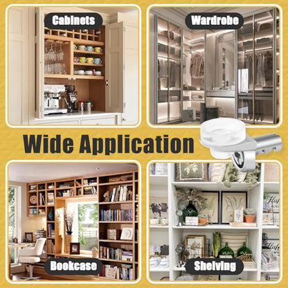 100 Pcs 1/5 Inch 5mm Shelf Pins - Cabinet Shelf Pegs with Silicone Suction Cups, Heavy Duty Shelf Pins for Support Kitchen Furniture, Shelf Pegs 5mm - color: 100-Pack