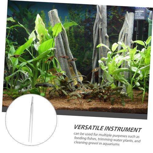 BESPORTBLE Professional Aquarium Tweezers Plant Trimming Tool Water Plant Planting Clips Fish Tank Cleaning Supplies