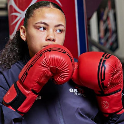 STING Armaplus Boxing Gloves - color: Red, size: 10 Oz