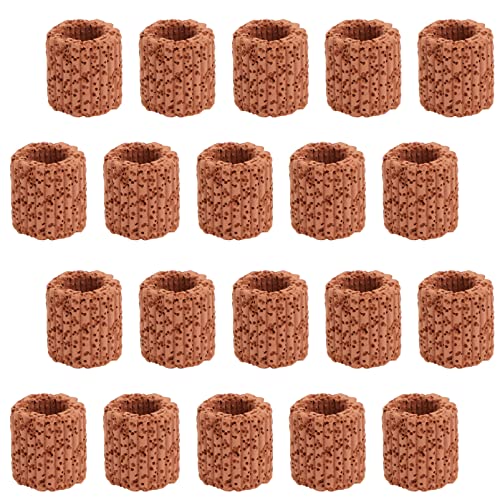 Abaodam 20pcs Water Plant Fixed Ring Fish Tank Live Plants Decor Ring for Fish Tanks Decorative