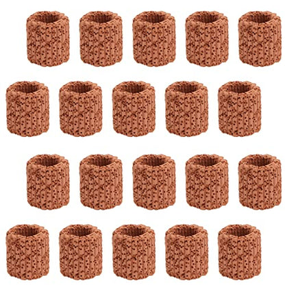 Abaodam 20pcs Water Plant Fixed Ring Fish Tank Live Plants Decor Ring for Fish Tanks Decorative