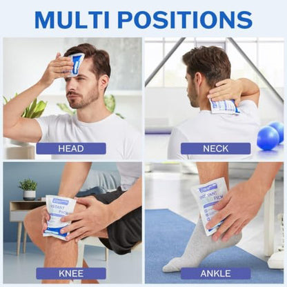 5000 Pack Instant Ice Packs for Injuries, Bulk Full Pallet Delivery - style: 5000 Pack