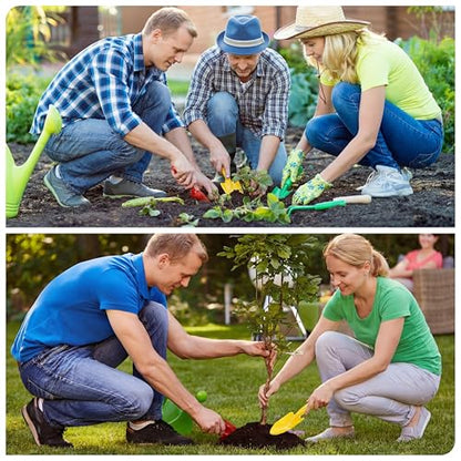 50 Pcs Mini Colorful Metal Hand Shovel 7.87 x 2.56 Inch Mini Trowel Set Garden Tools Small Garden Shovels for Digging Gardening Soil Planting Transplanting Women Men, 5 Colors