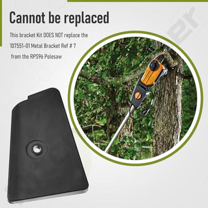 KitchenKipper 631-04378 Pole Saw Handle Bracket Kit for Remington MTD Craftsman Pole Saws, Fits Models RM0612P RM0815P RM1015P