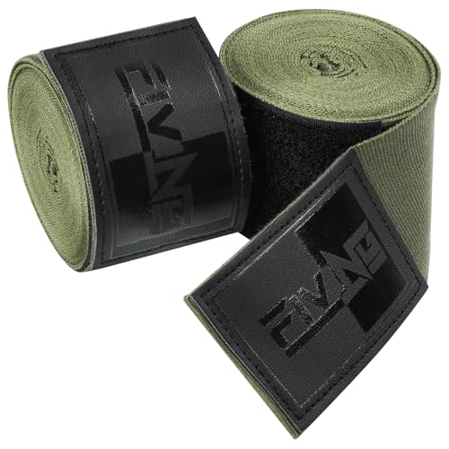 Premium Handwraps 180 inches for Men & Women - color: Army Green, size: 3m