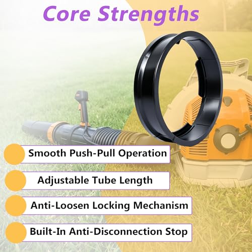 4282-701-6301 Backpack Blower Tube Slip Ring | Compatible with STIHL BR450 BR700 BR800 | Durable Leaf Blower Rotating Ring | Premium Replacement Connector Ring for Outdoor Blower Equipment Maintenance