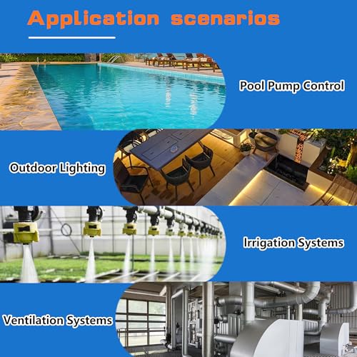 T101M Electromechanical Timer Switch Versatile Scheduling Manual Override,Mechanism Only