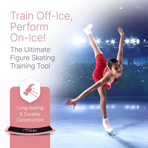 Turn Board for Dancers and Skaters, Ballet and Figure Skating Spinner - color: Pink