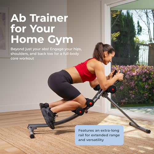 Sunny Health & Fitness Ab machine Ab Workout Machine Adjustable Ab Trainer - color: Silver