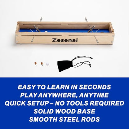 Micro Football Tabletop Skill Game - Mini Foosball, 2 Players 8+ - size: Small
