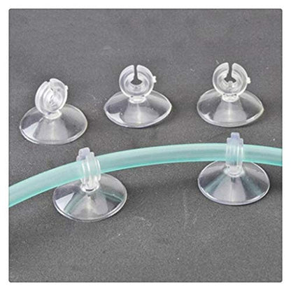 20Pcs Aquarium Suction Cup Clips Airline Tube Holders Clamps For Fish Tank A Creative And Exquisite Workmanship Practical