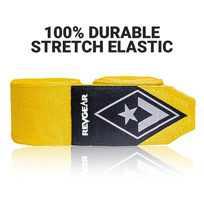 Revgear Elastic Handwraps - color: Yellow