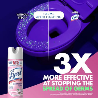 Lysol Disinfectant Spray, Sanitizer, Deodorizer, Morning Breeze, 12.5 oz