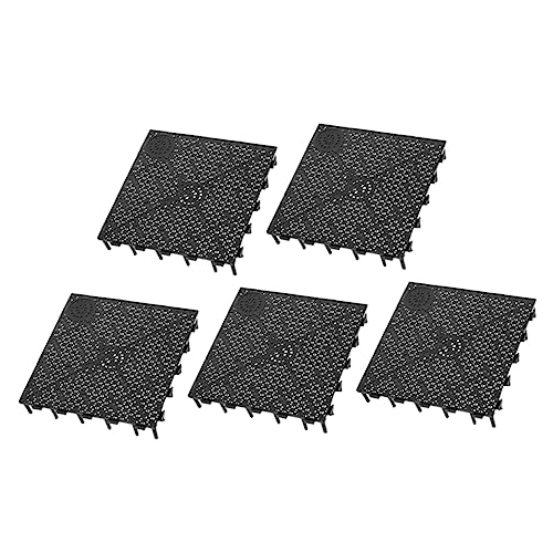 Happyyami 5pcs Fish Tank Divider Trays Isolation Boards for Aquarium Breeding Grid Structure High Water Permeability for Fish Separation and Prevention