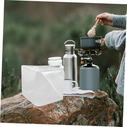 Totority Collapsible Camping Bucket Lid Portable Folding Water Storage Tank for Outdoor Camping Fishing Hiking