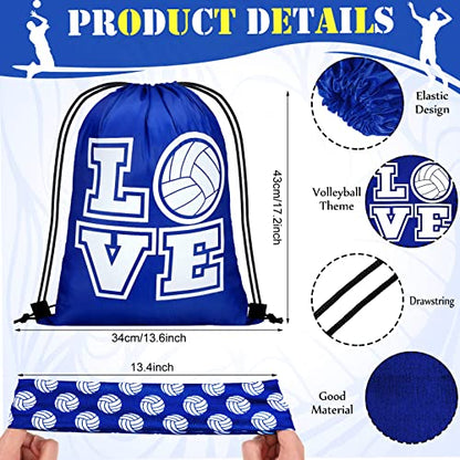Yinder 4 Pcs Volleyball Accessories - color: Blue, size: Medium