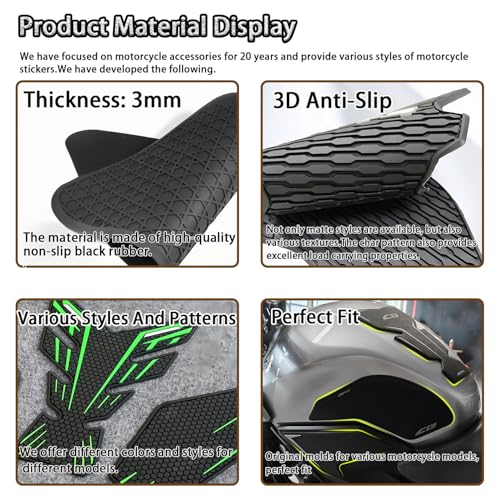 Tank Pad Sticker For DL1050/XT Thermal Insulation, Damage Prevention, Coating Protection,The Fuel Tank Pad,DL1050/XT Accessories (Red) - color: Red