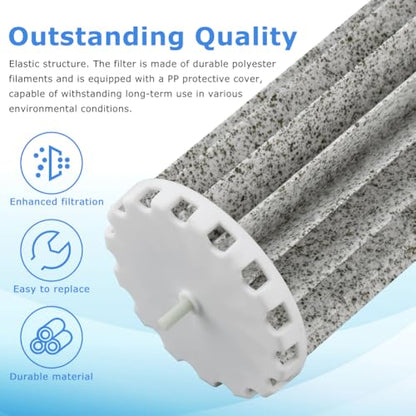 2PCS Aquarium Filter Parts for Hang-On Fish Tank with Marineland Penguin PRBW2350B 200 350,Assembly Replacement Parts for PRBW2350B Power Filters & Bio-Wheel Power Filters