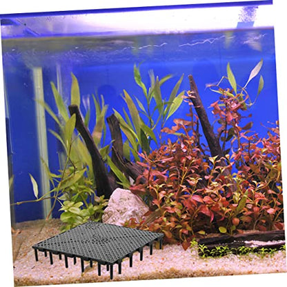 Happyyami 5pcs Fish Tank Divider Trays Isolation Boards for Aquarium Breeding Grid Structure High Water Permeability for Fish Separation and Prevention