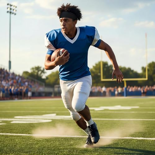 2 Pcs Protective Headband for Flag Football Soccer Headgear - size: Medium