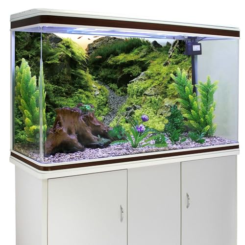 AWERT 30x18 inches Seagrass Aquarium Background Aquarium Background Aquatic Plant River Bed & Lake Fish Tank Background Vinyl Background