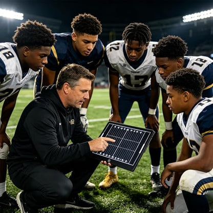 Electronic Football Coaching Boards, Portable Erasable Pro Strategy Board for Training Teaching Competition Command,Tactical Drawing Tablet Coach Gifts