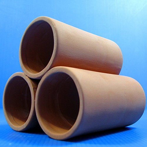 G&B Ceramic Pipe Set (L) Aquarium Ornament breeding Cones cave Decorations Cichlid